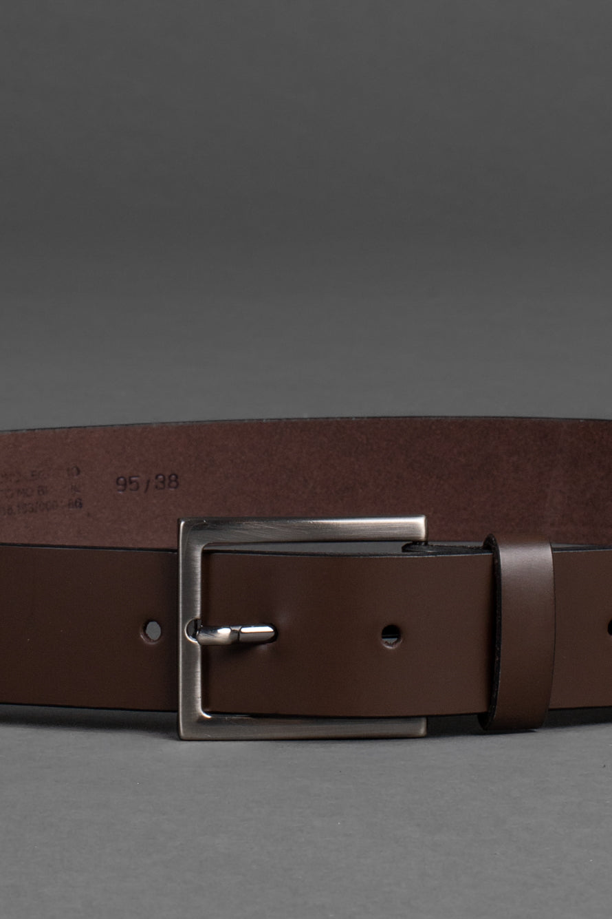 Cinto de Couro - Cafe