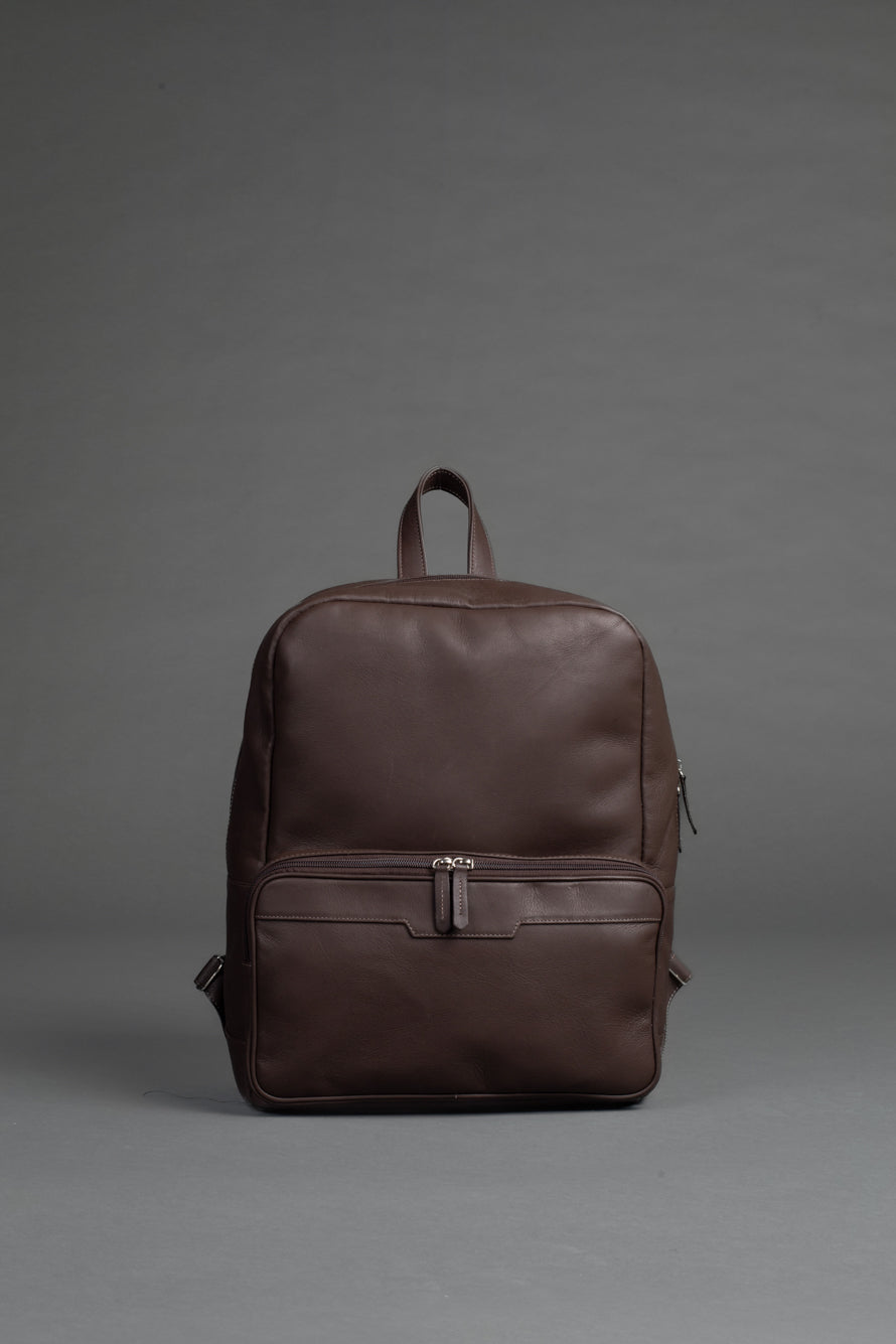 Mochila Bolso Retangular - Marrom