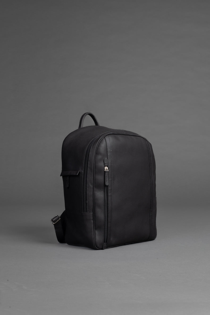 Mochila Zíper Frontal - Preto