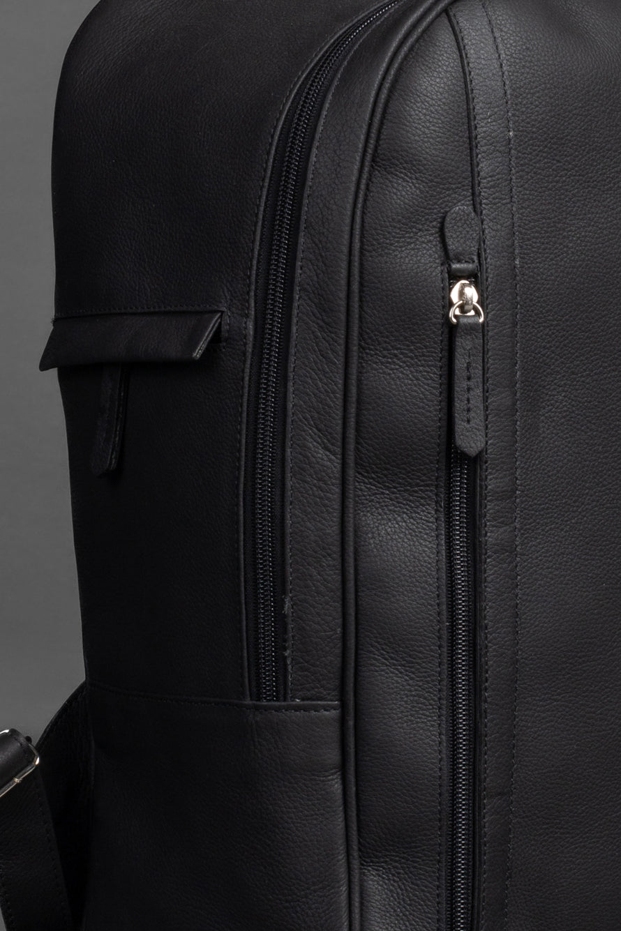 Mochila Zíper Frontal - Preto