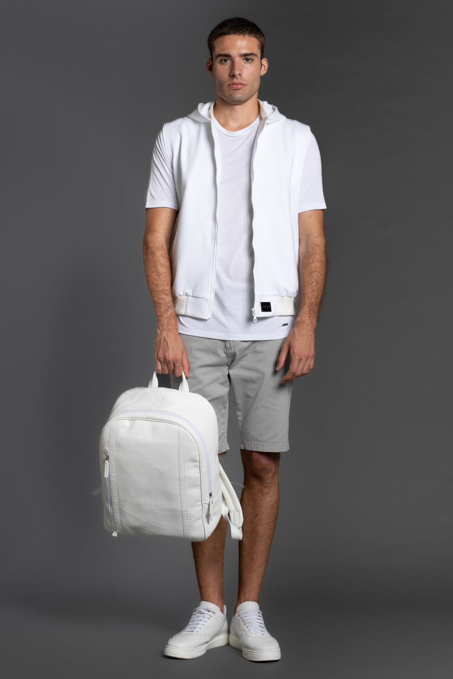 Bermuda Chino Com Ajuste - Cinza
