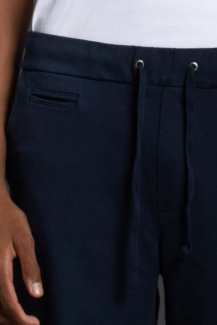 Bermuda Chino Moletom - Marinho