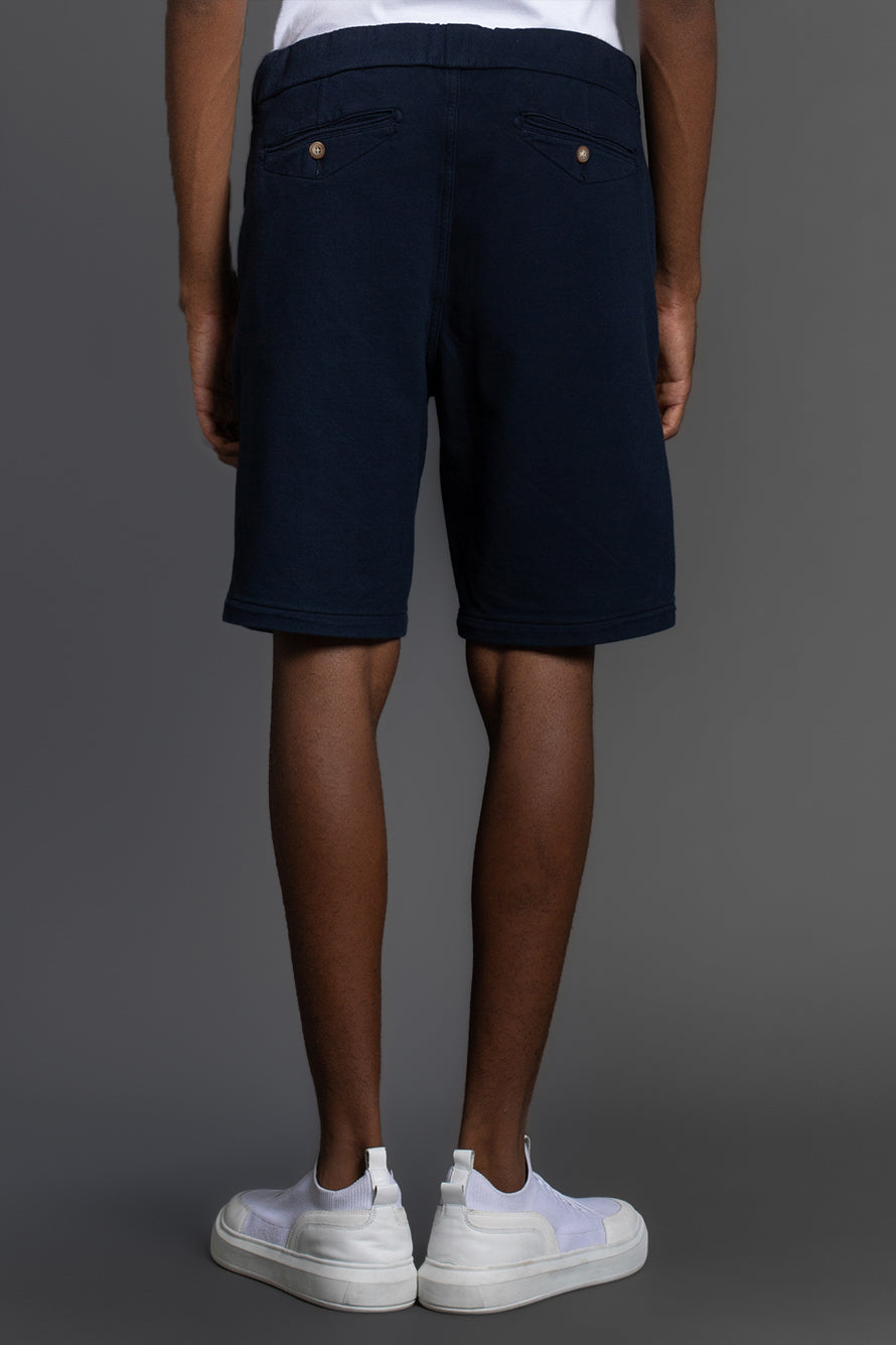 Bermuda Chino Moletom - Marinho