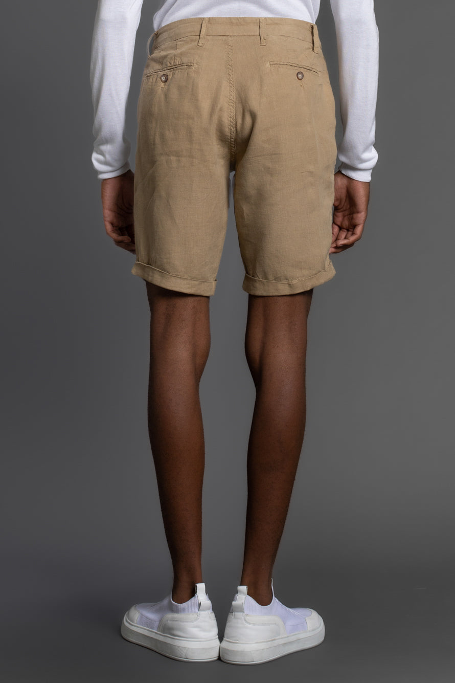 Bermuda Linho - Khaki