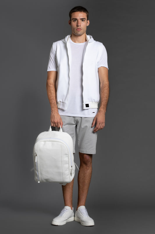 Bermuda Com Passante Retro - Cinza