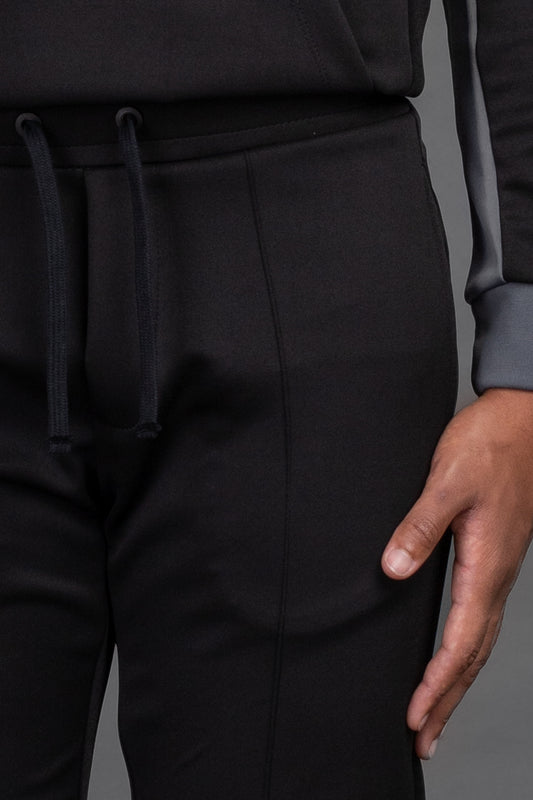 Bermuda Neoprene Com Nervuras - Preto