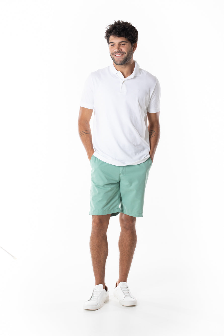 Bermuda Riviera Bolso Faca Tecnológico - Verde Claro