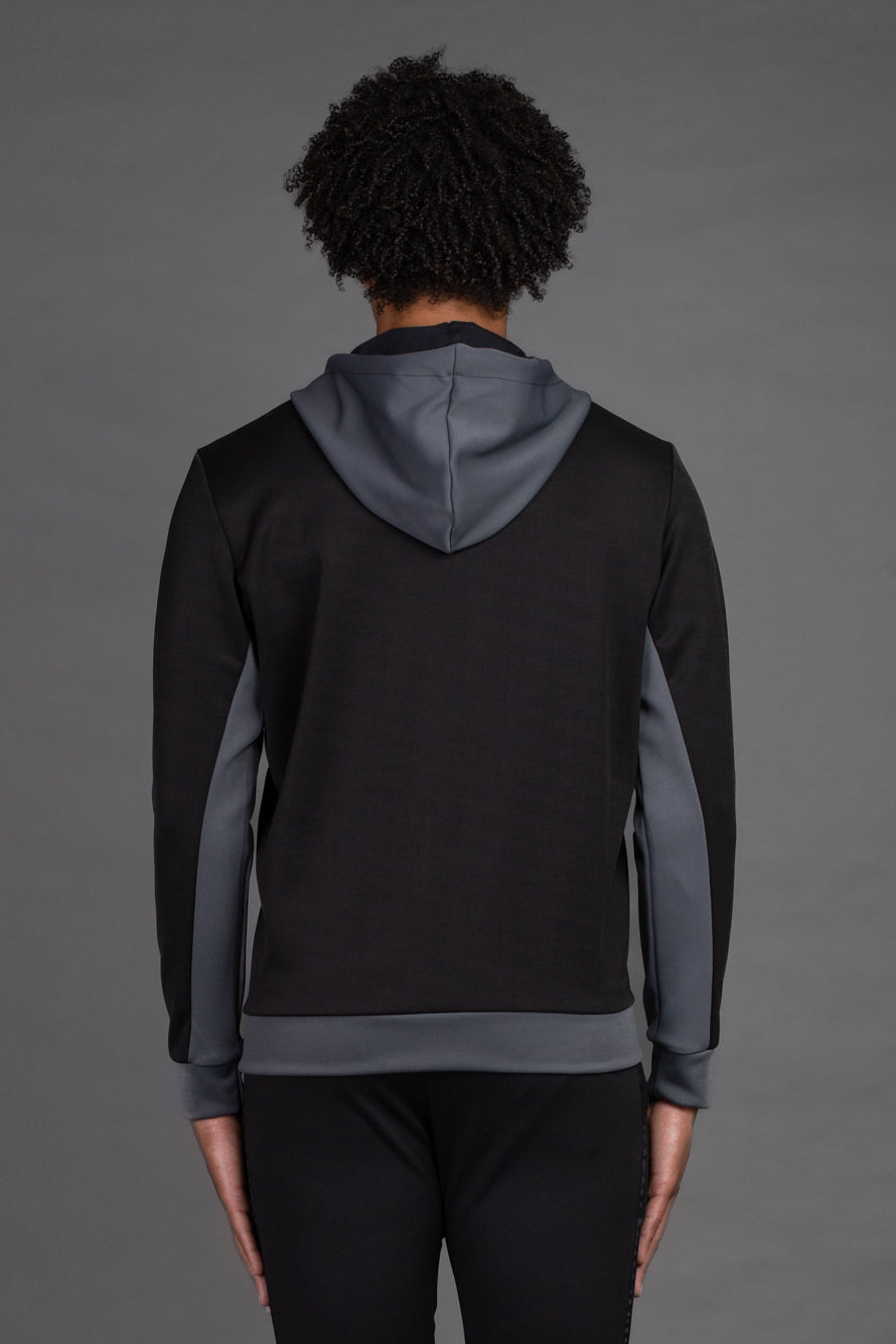 Blusão Neoprene Com Capuz - Preto