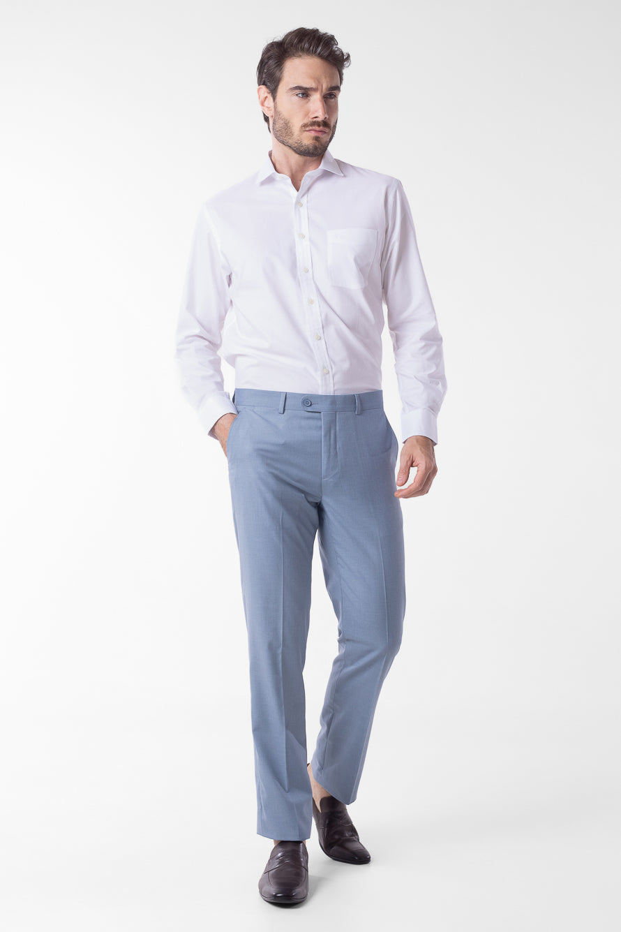 Camisa Manga Longa Lisa Premium - Branco