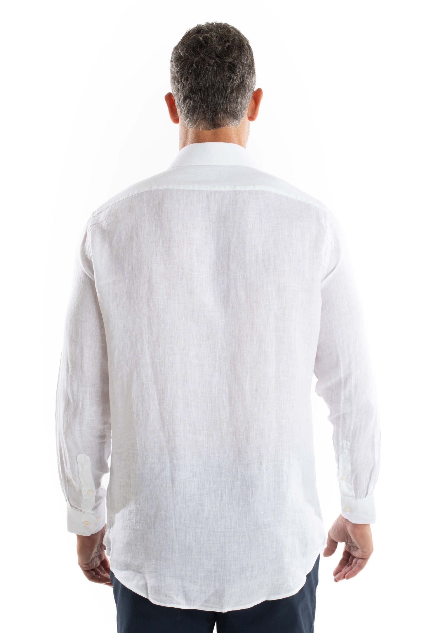 Camisa Manga Longa Linho - Branco