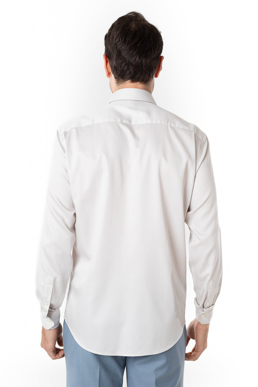 Camisa Manga Longa Slim Lisa Premium - Off White