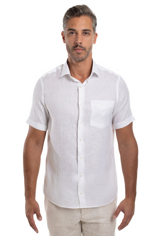Camisa Regular Manga Curta - Branco
