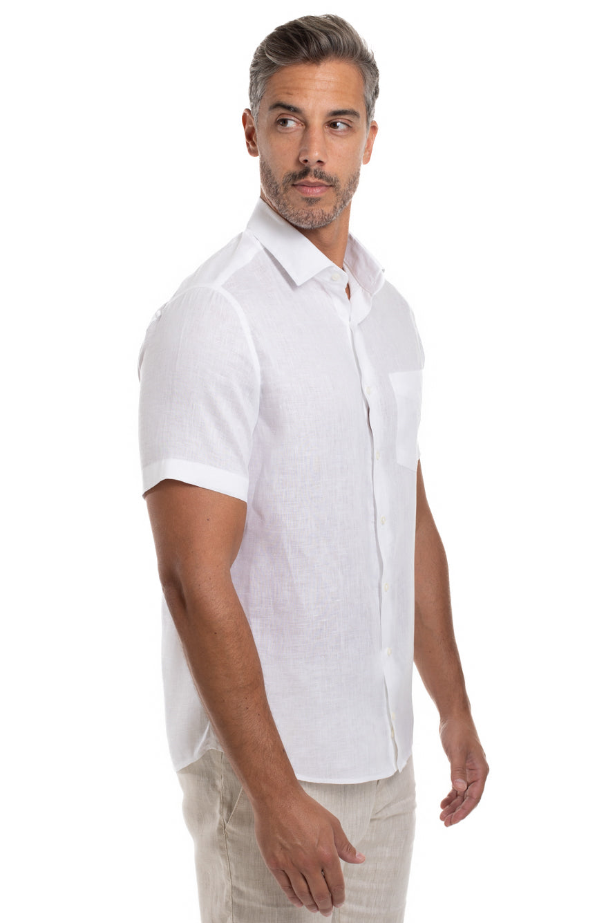 Camisa Regular Manga Curta - Branco