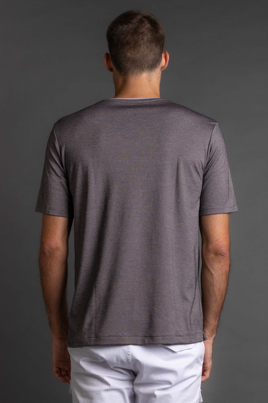 Camiseta Manga Curta Gola Redonda - Preto