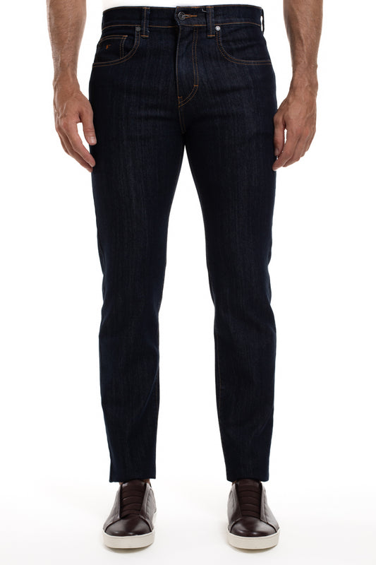 Calça Jeans 5 Bolsos Premium - Azul Escuro