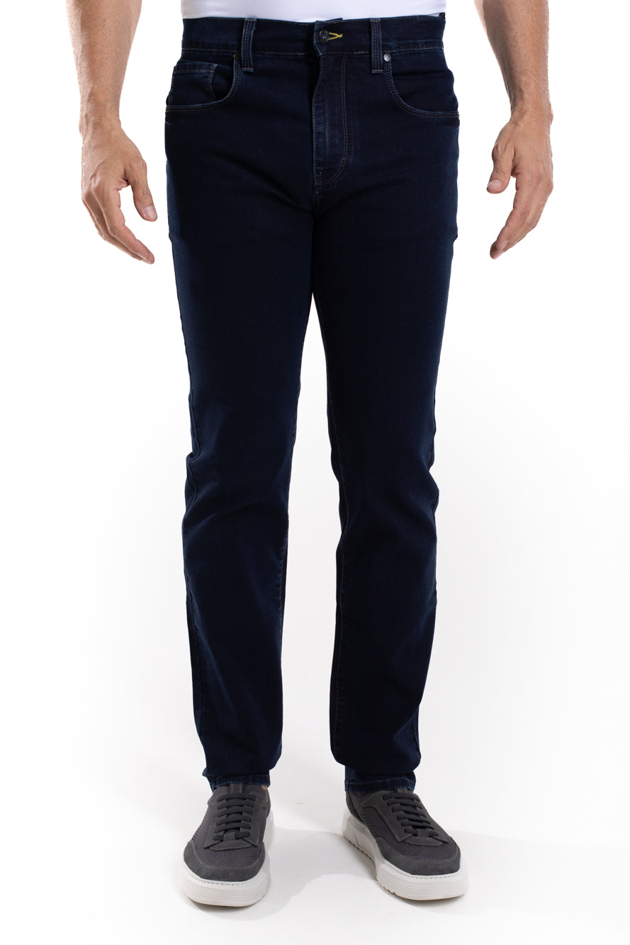 Calça Jeans Regular Fit - Azul Escuro