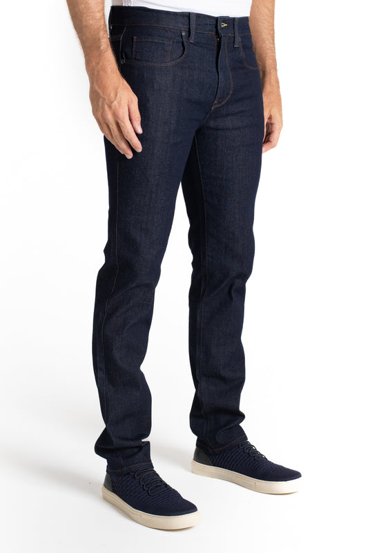 Calça Jeans Regular Fit - Azul Escuro