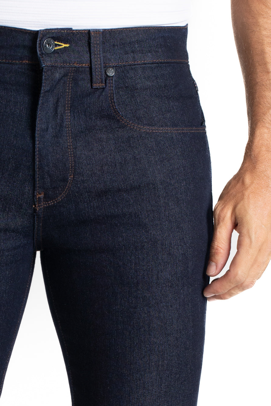 Calça Jeans Regular Fit - Azul Escuro