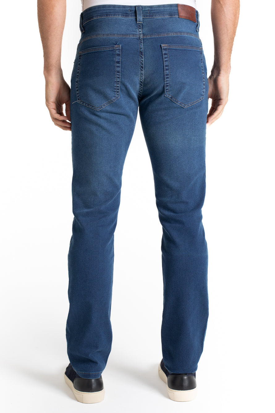 Calça Jeans Slim Fit - Azul Escuro