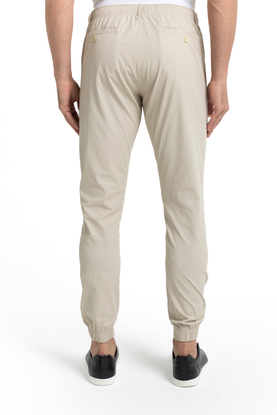 Calça Jogging Esporte - Bege