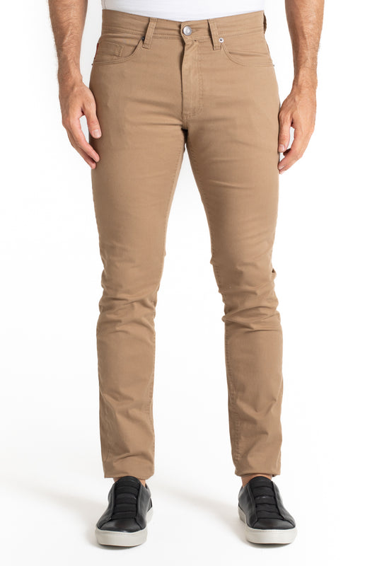 Calça Sarja 5 Bolsos - Khaki