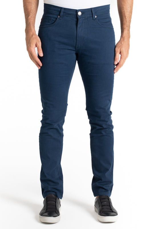 Calça Sarja 5 Bolsos - Azul Cobalto
