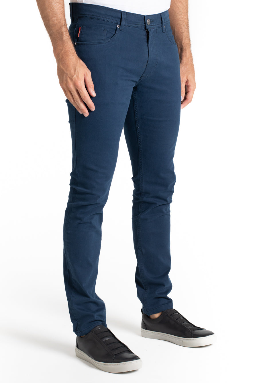 Calça Sarja 5 Bolsos - Azul Cobalto