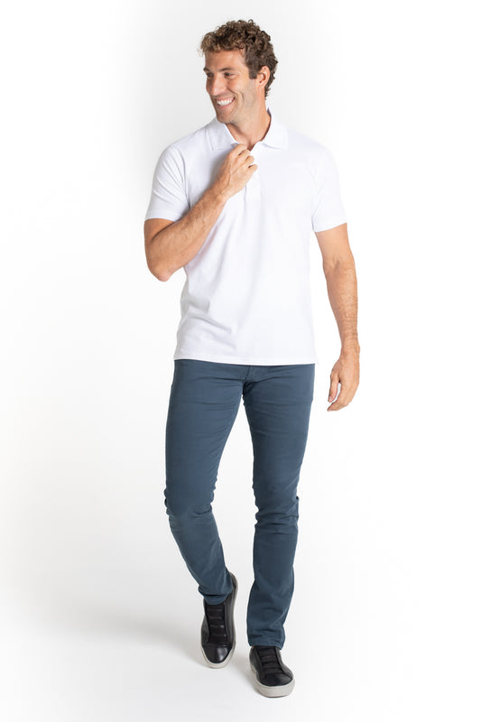 Calça Sarja 5 Bolsos - Azul Escuro