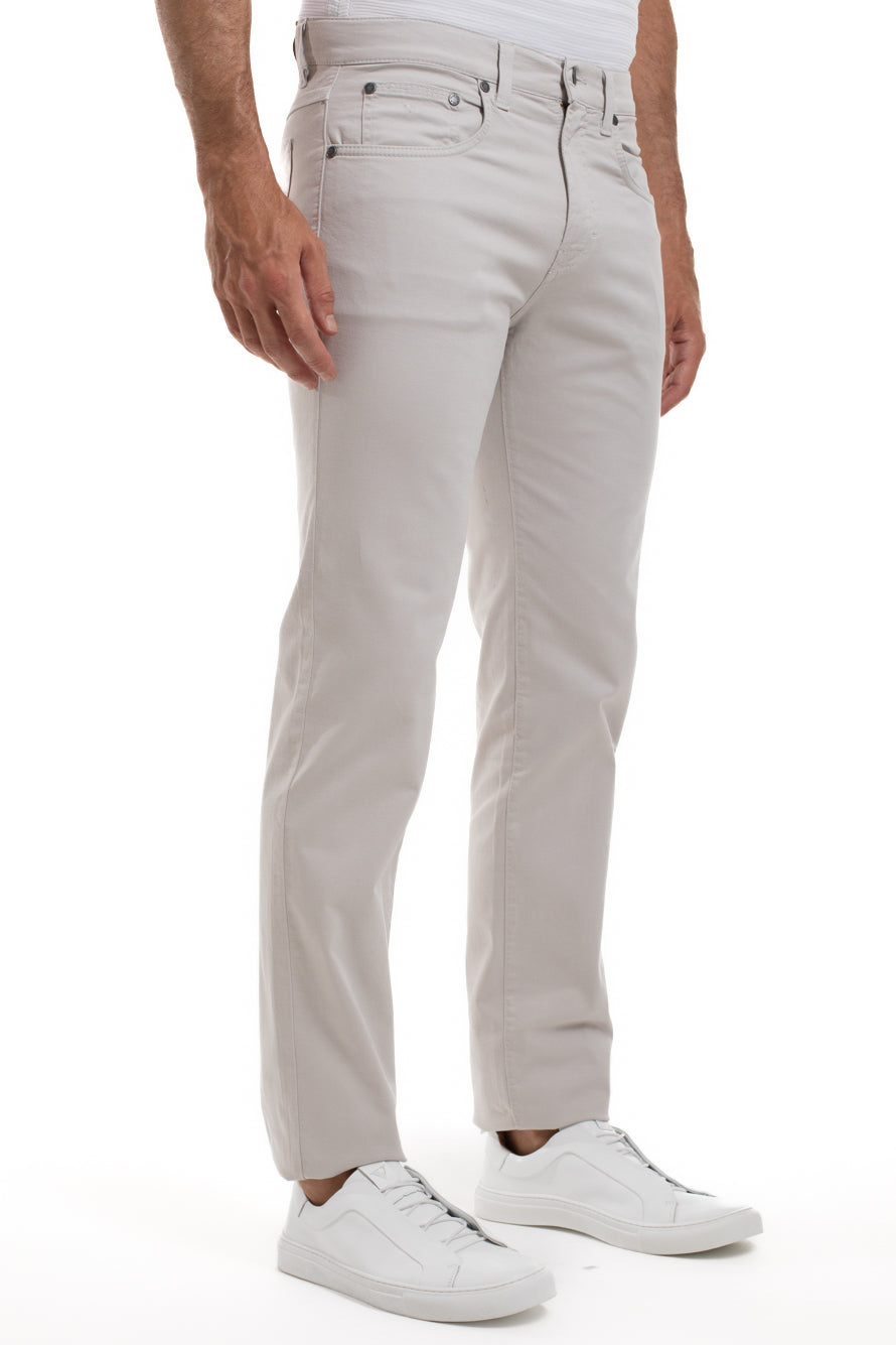 Calça Sarja Slim 5 Bolsos Color Premium - Areia