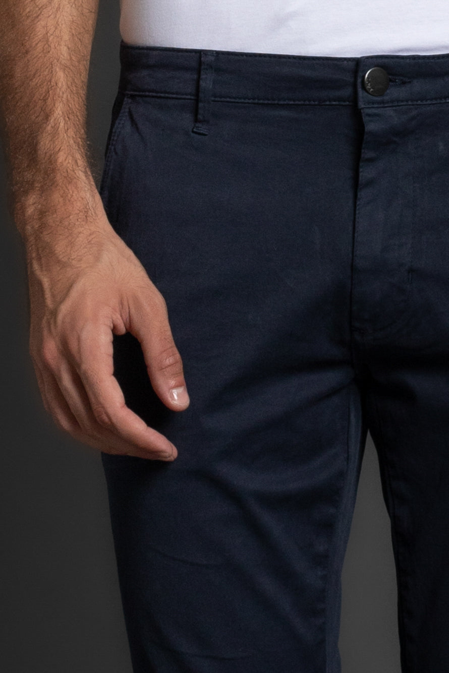 Calça Chino Clássica - Marinho