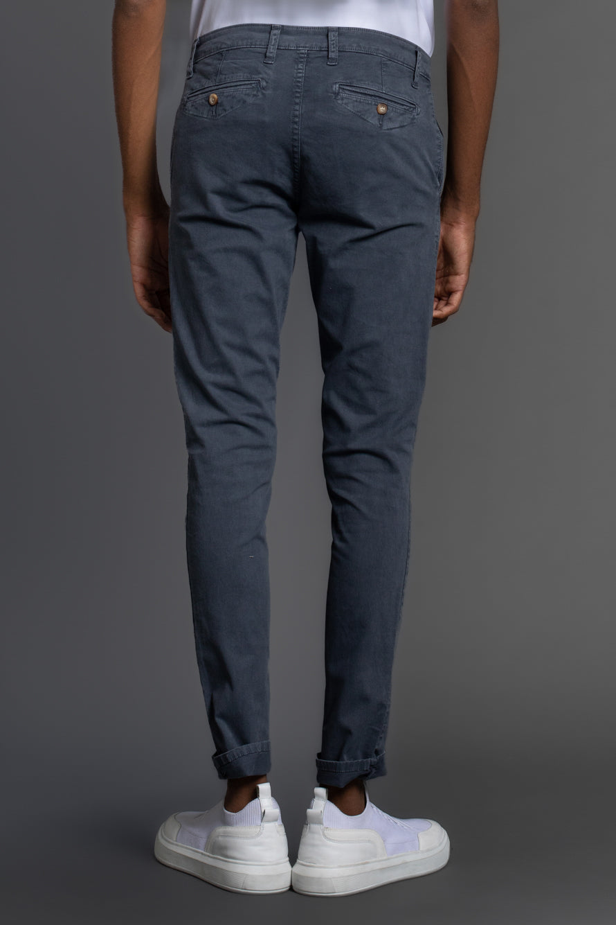 Calça Chino Clássica - Grafite