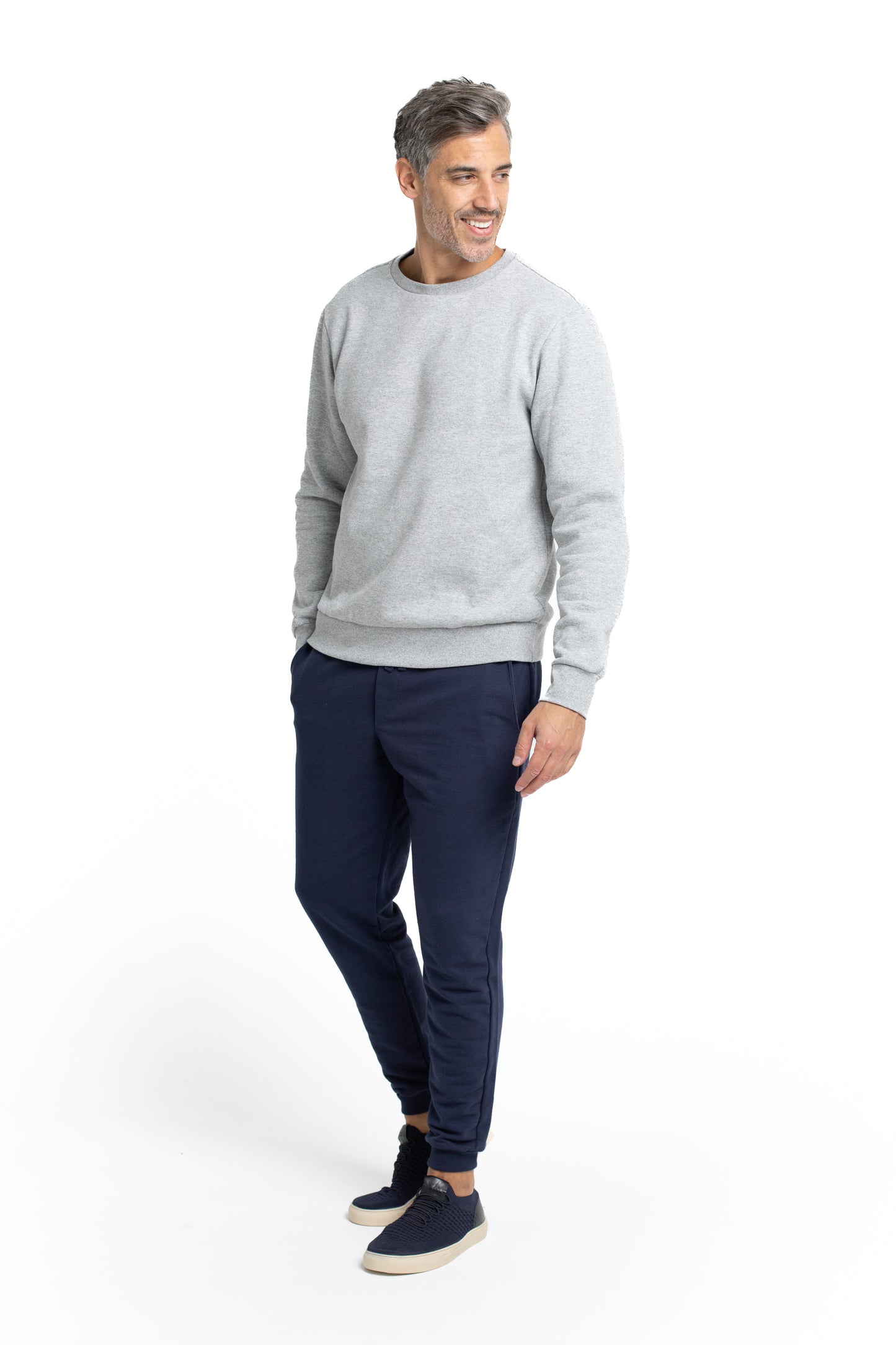 Calça De Moletom Bolso Faca - Marinho