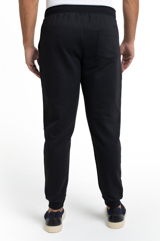Calça De Moletom Bolso Faca - Preto
