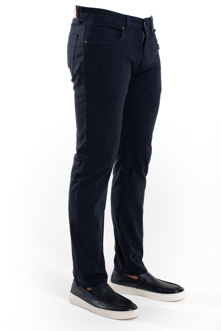 Calça Sarja 5 Bolsos - Marinho