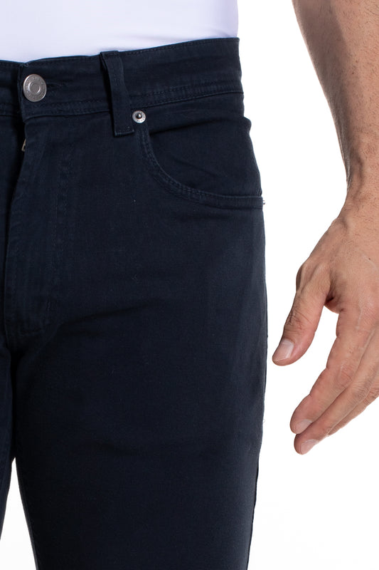 Calça Sarja 5 Bolsos - Marinho