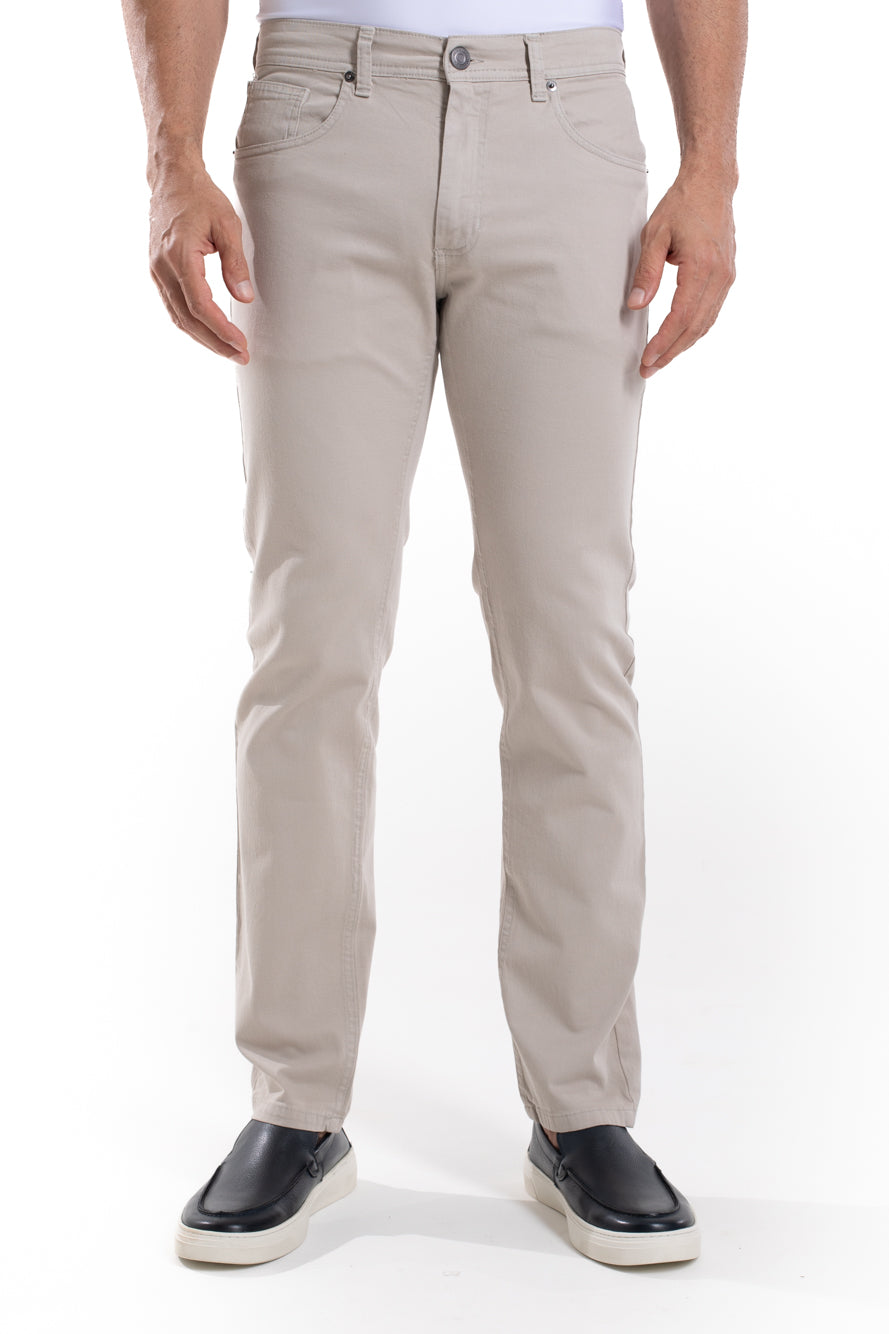 Calça Sarja 5 Bolsos - Areia
