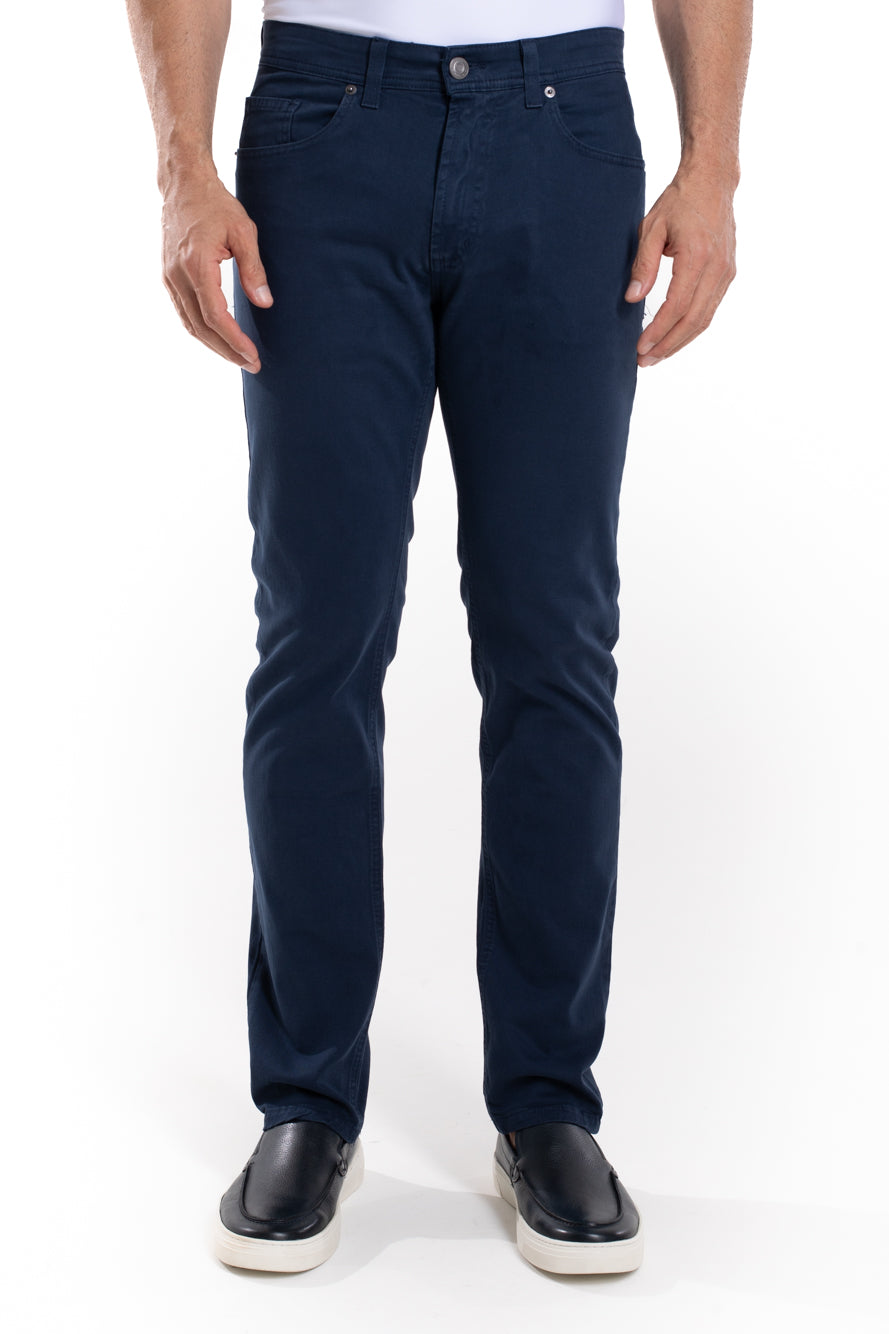 Calça Sarja 5 Bolsos - Azul Cobalto