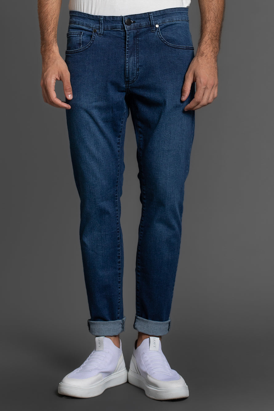 Calça Jeans Clássica - Indigo