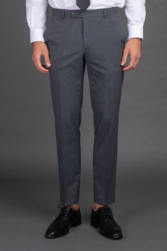 Calça Bolso Faca Super Slim - Cinza Escuro