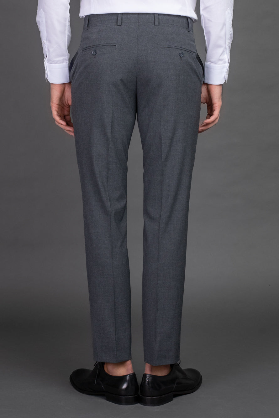 Calça Bolso Faca Super Slim - Cinza Escuro