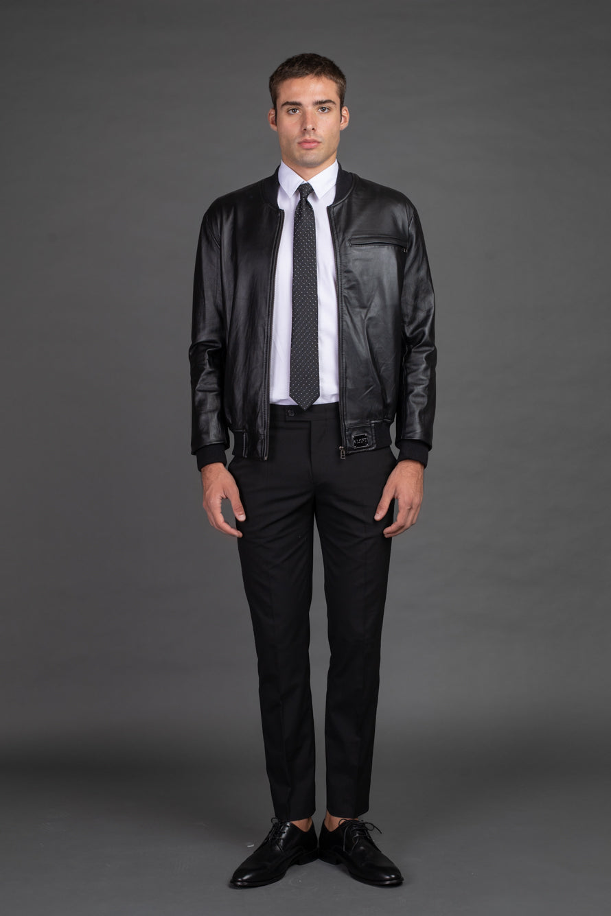 Calça Bolso Faca Super Slim - Preto