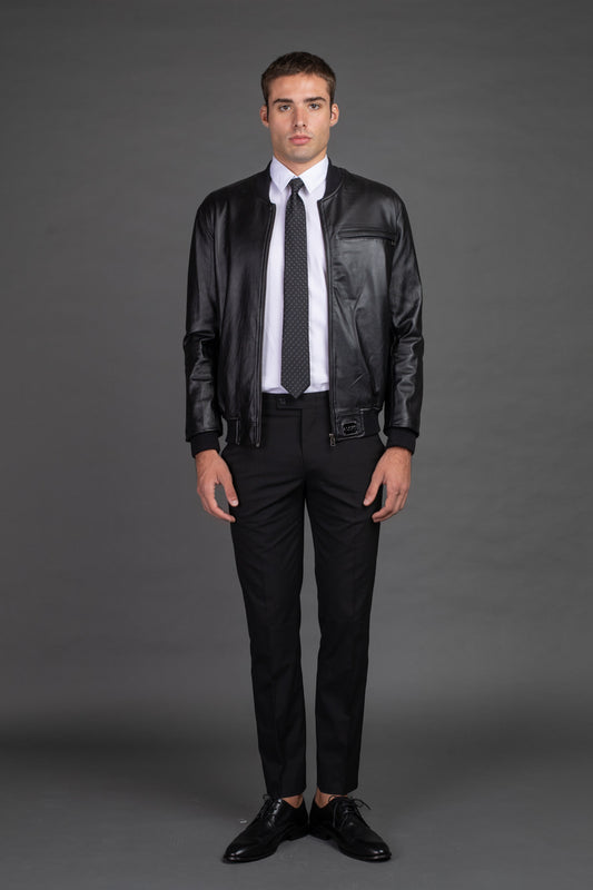 Calça Bolso Faca Super Slim - Preto