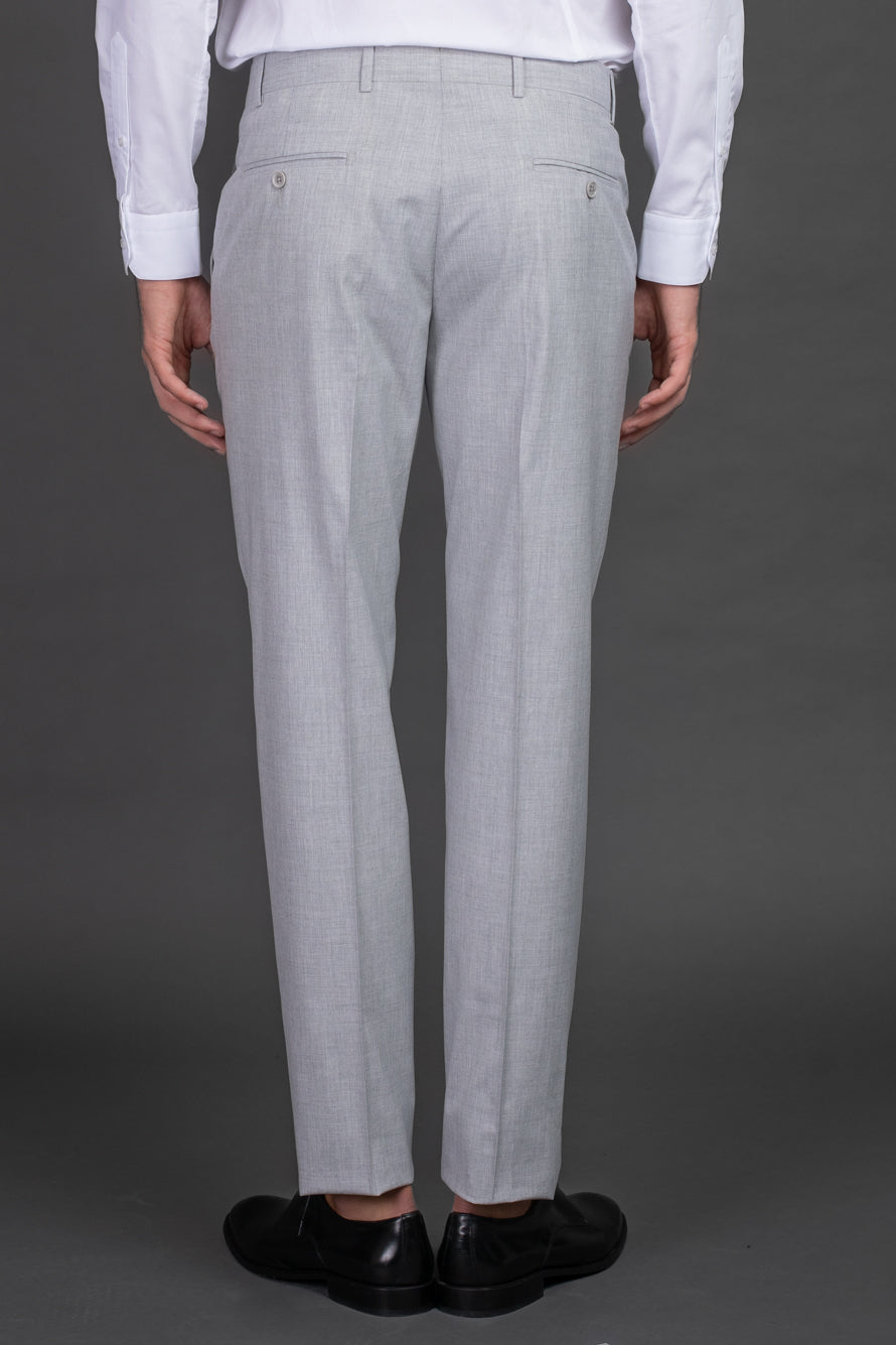 Calça Bolso Faca Super Slim - Cinza Claro