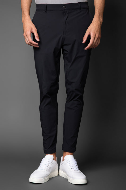 Calça Chino Slim Bolso Faca Tecnológica - Preto