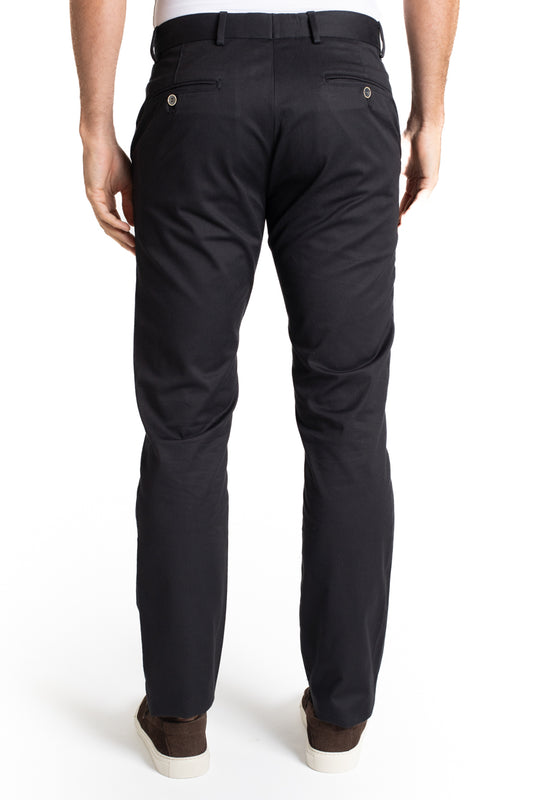Calça Sarja Bolso Faca - Preto
