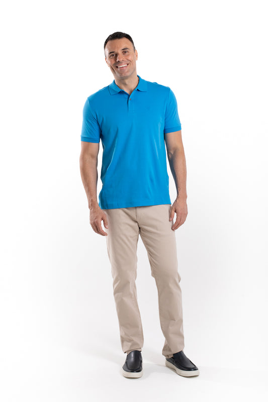 Calça Sarja Bolso Faca - Areia