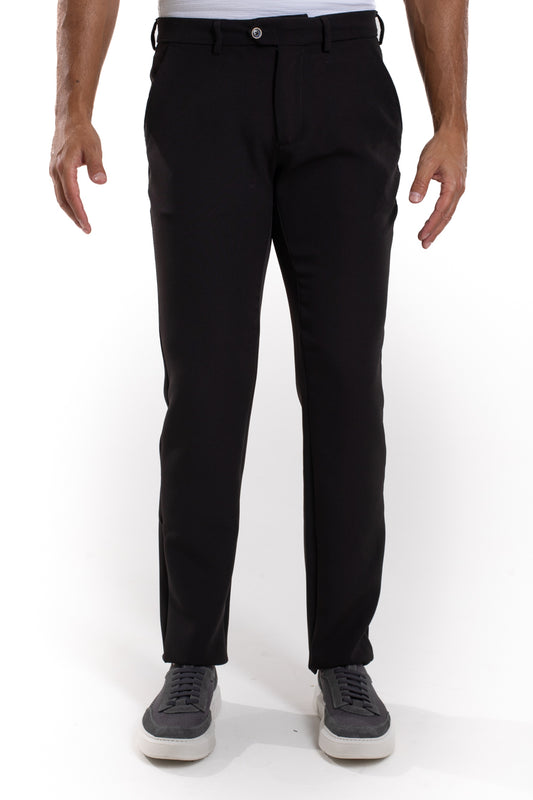 Calça Social Avulsa Poliviscose - Preto