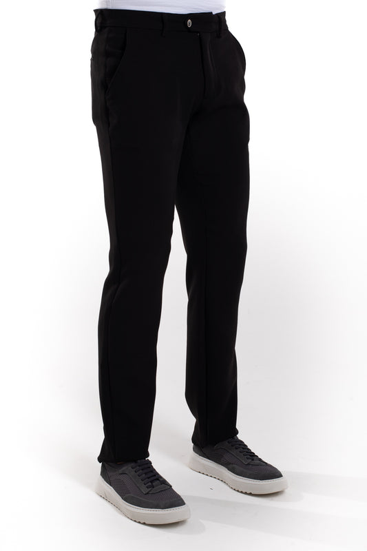 Calça Social Avulsa Poliviscose - Preto