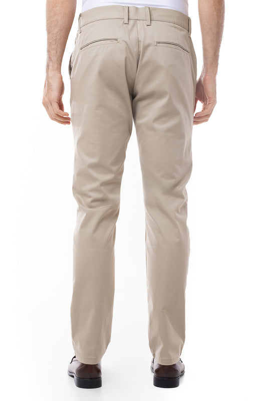 Calça Sarja Bolso Faca Slim Cots - Khaki
