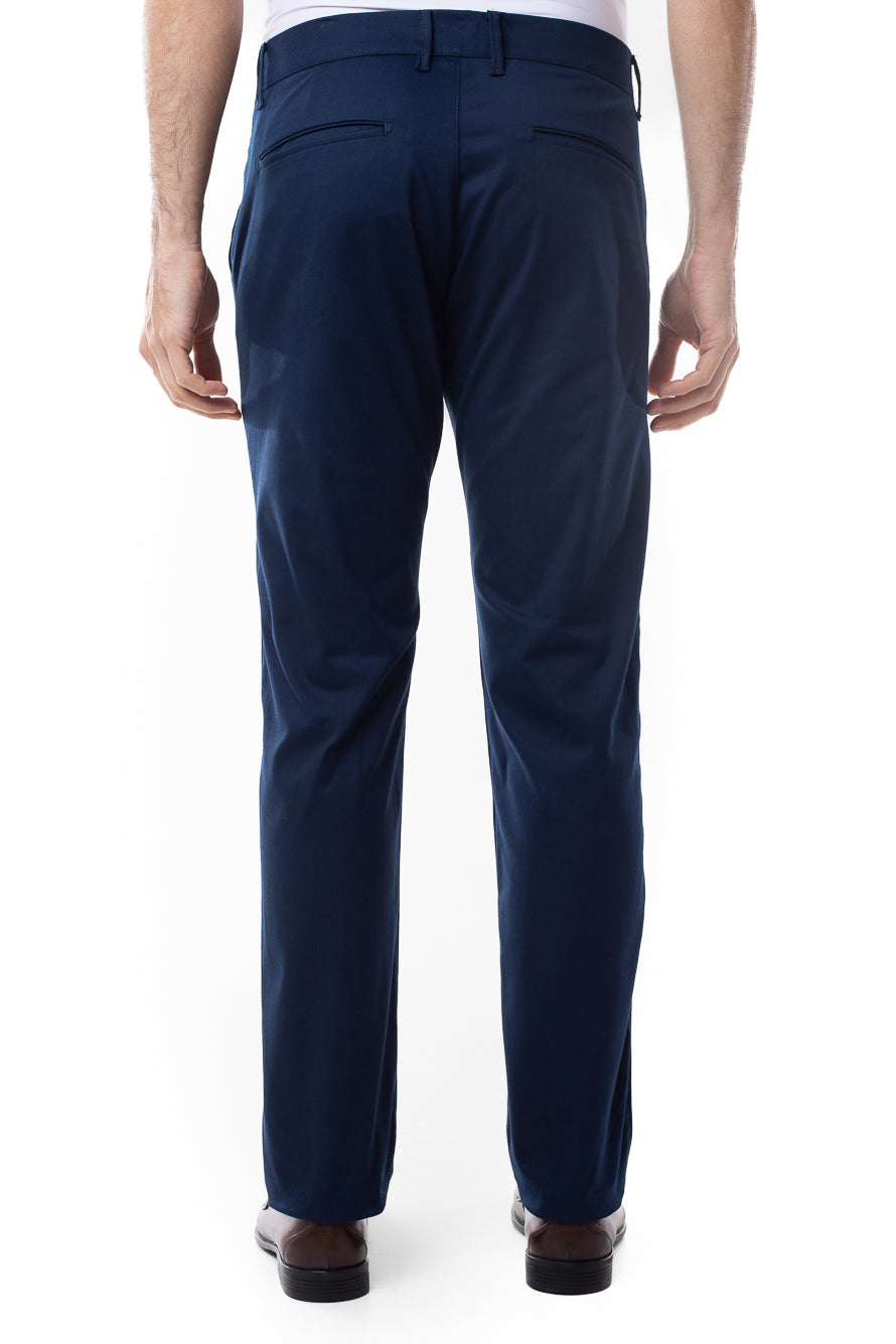 Calça Sarja Bolso Faca Slim Cots - Marinho